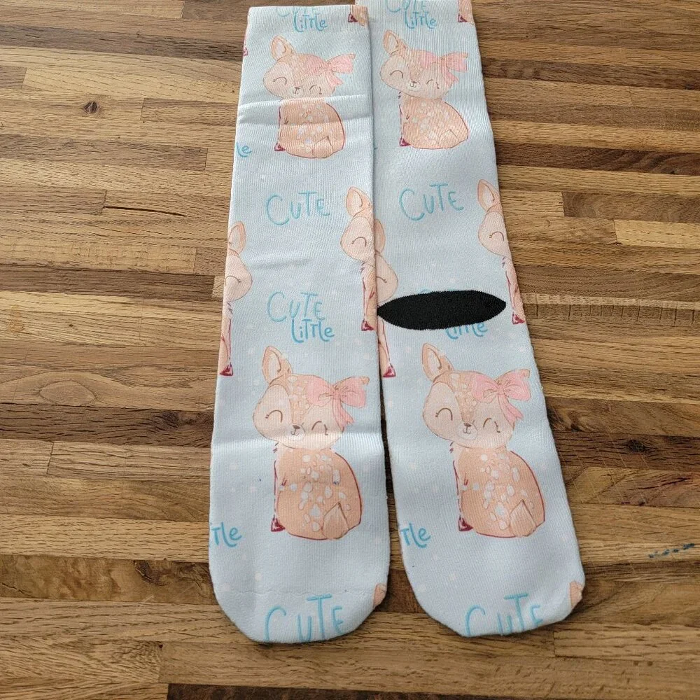 Cute Little Deer Compression Socks/Diabetic Health Socks